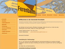 Tablet Screenshot of ferenbalm.ch